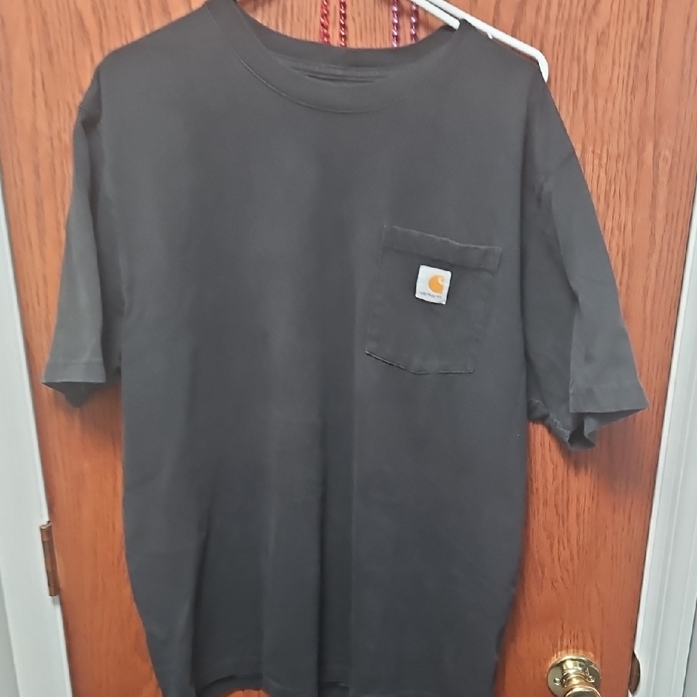 Carhartt Short Sleeve Pocket T-Shirt in Black